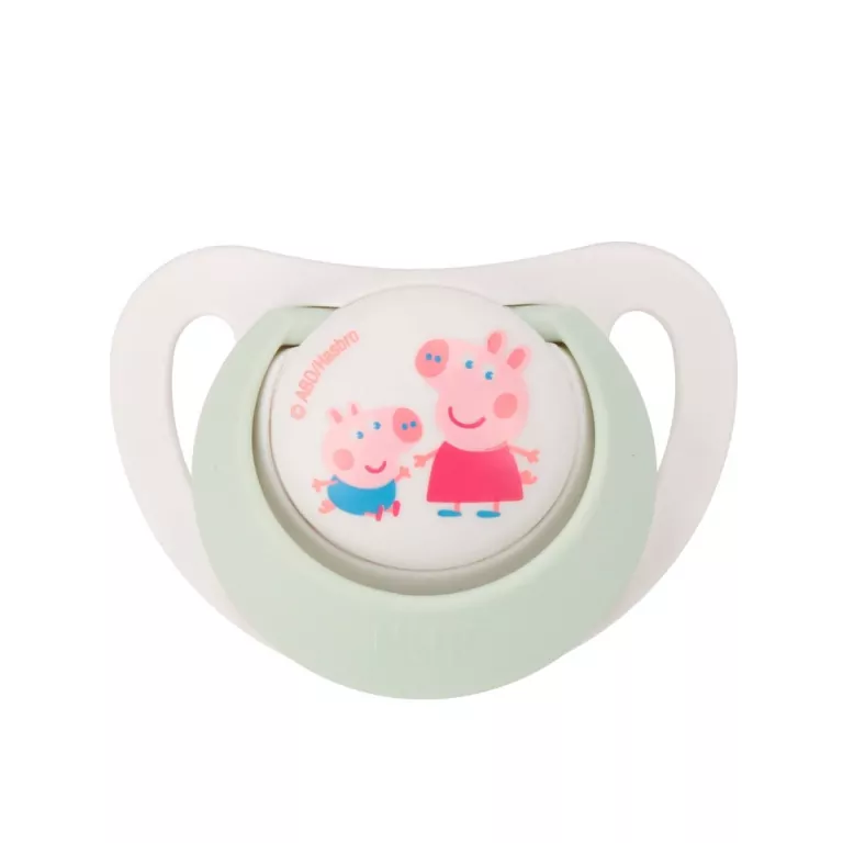 NUK. Star. Smoczki silikonowe. 18-36 miesięcy. Świnka Peppa - tantis.pl