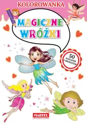 Magiczne wróżki. Kolorowanka.