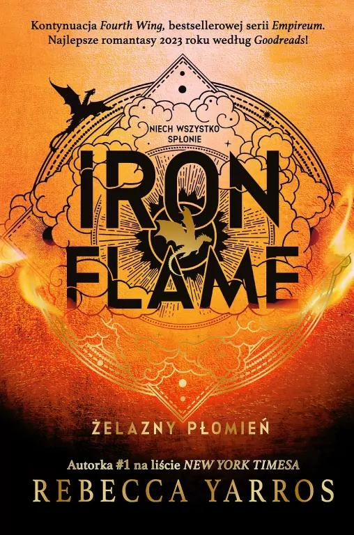 Iron Flame. Żelazny płomień. Empireum. Tom 2 (barwione brzegi) - tantis.pl