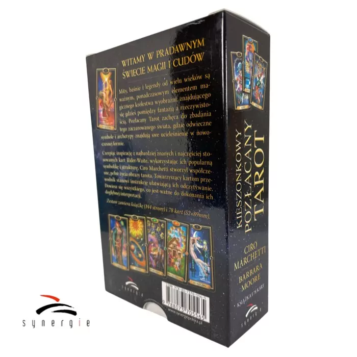 Kieszonkowy pozłacany Tarot - tantis.pl