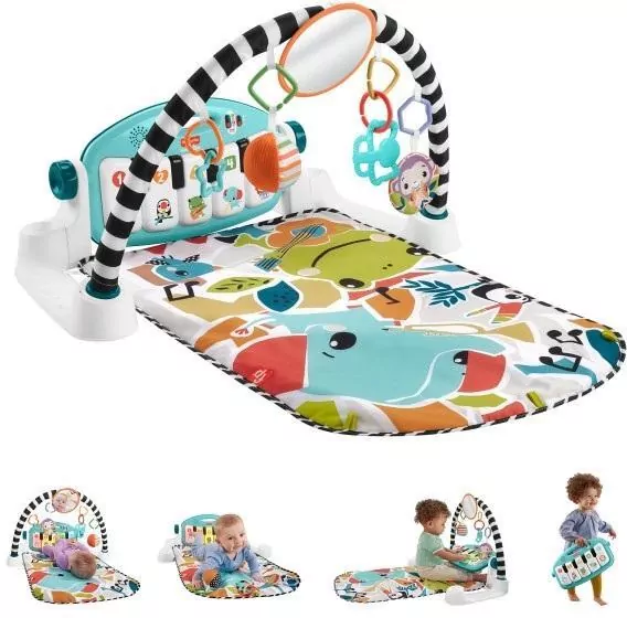 Fisher-Price. Mata edukacyjna z pianinkiem - tantis.pl
