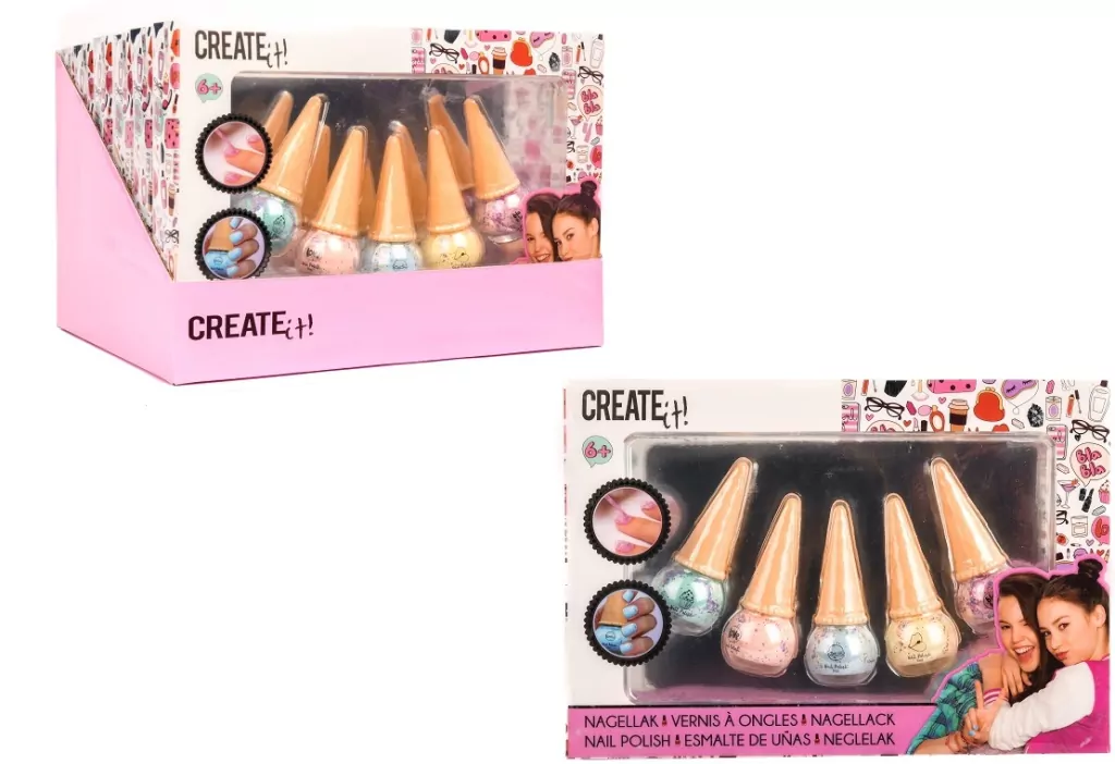 CREATE IT!. Lakier do paznokci Ice Cream, 5 sztuk - tantis.pl