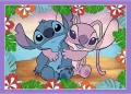 Trefl. Puzzle 4w1. Szalony dzień Lilo & Stitch - tantis.pl