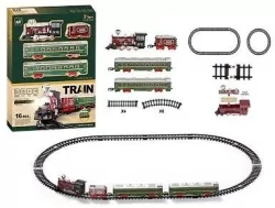 Pociąg z torem vintage 16el