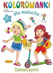 Dziewczynki. Kolorowanki dla malucha