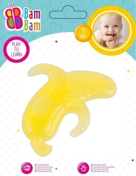 BAM BAM Gryzak dla dzieci banan - tantis.pl