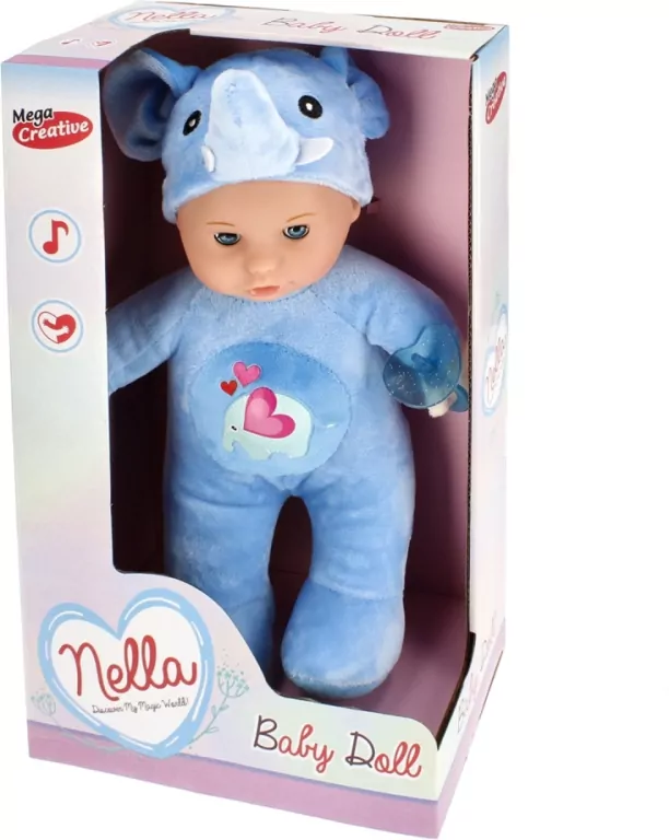 Lalka Bobas 30 cm z akcesoriami. Nella - tantis.pl