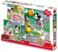 Puzzle 3x55 Myszka Miki Sportowcy - tantis.pl
