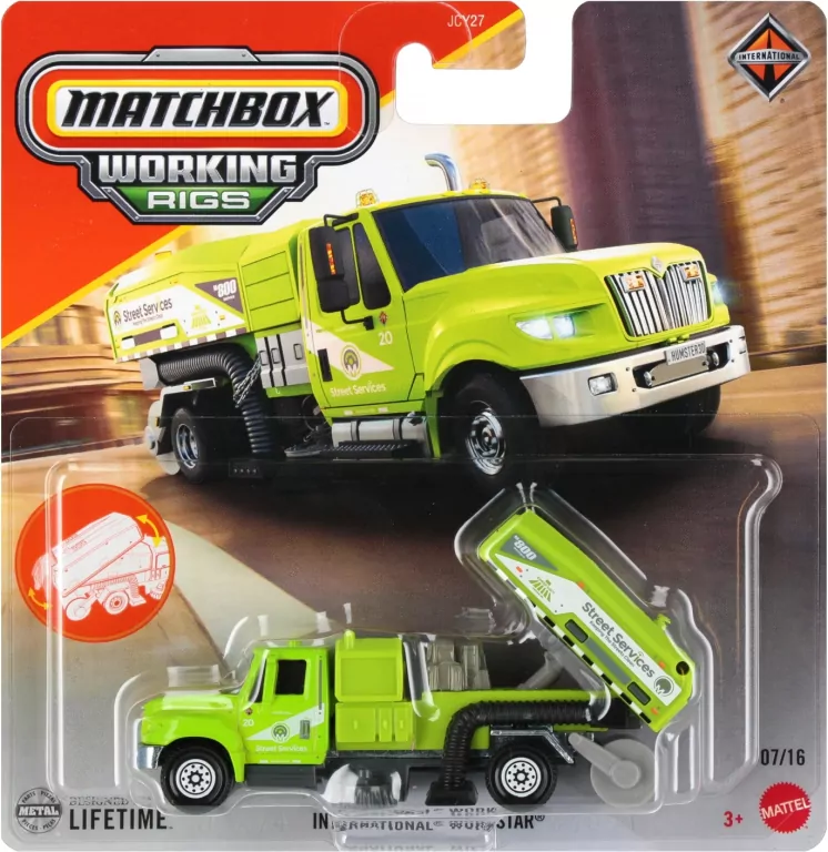 Matchbox Working Rigs Ciężarówka mix - tantis.pl