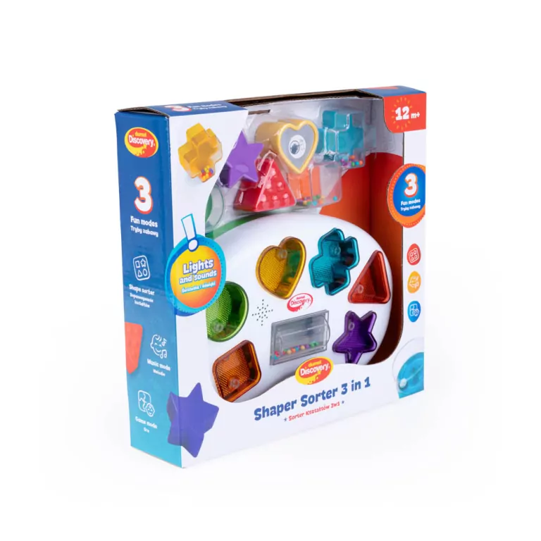 Sorter kształtów 3w1 - tantis.pl
