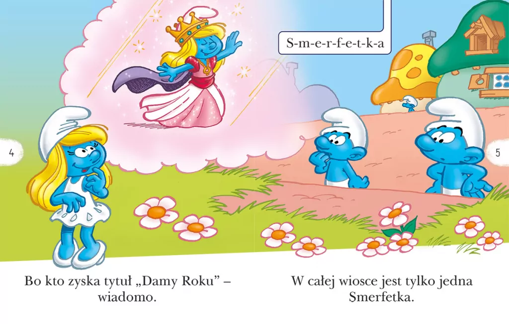 Wielki bal Smerfetki. Czytam sobie. Poziom 1 - tantis.pl