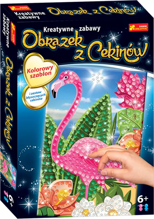 Obrazek z Cekinów. Flaming - tantis.pl