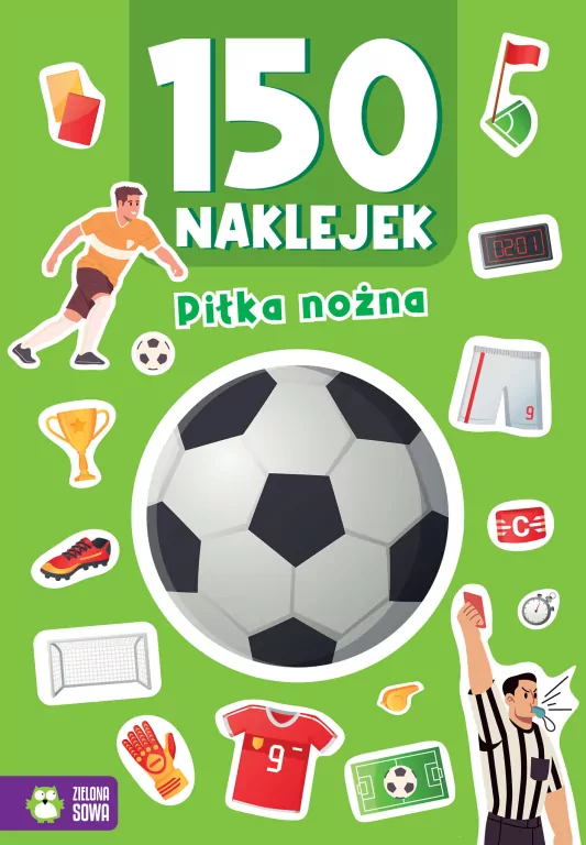 150 naklejek. Piłka nożna - tantis.pl