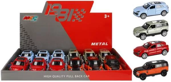 Auto terenowe 11cm 524108 Mega Creative mix cena za 1 szt - tantis.pl