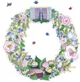 Karnet Swarovski kwadrat CL2420 Wieniec - tantis.pl
