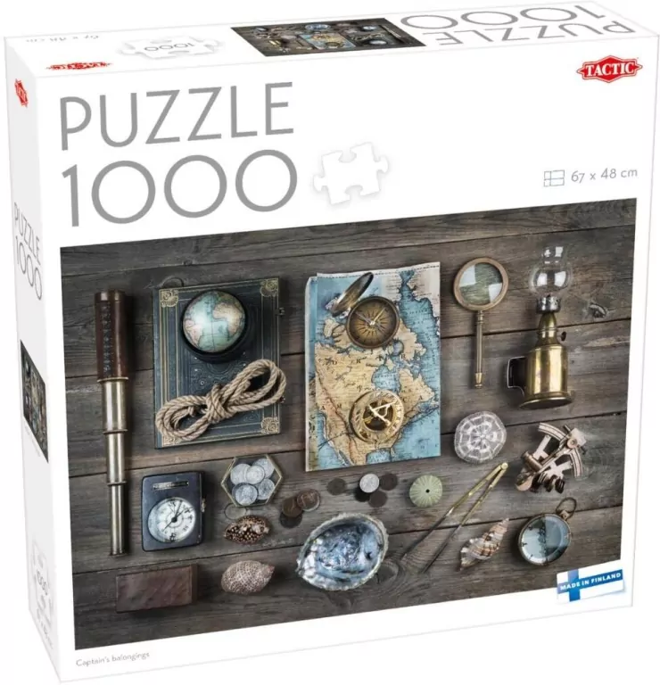 Puzzle 1000 Captain's belongings - tantis.pl