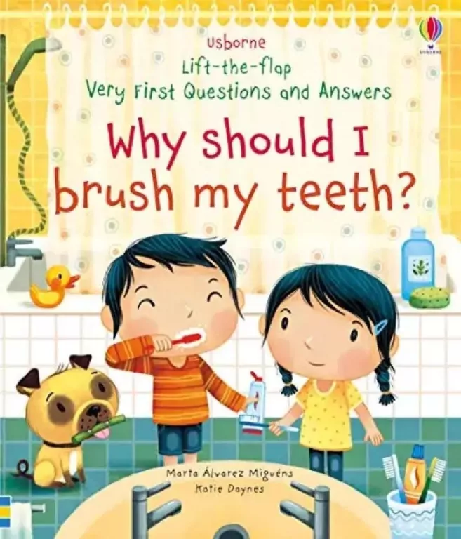 Lift-the-flap Very First Questions and Answers Why should I brush my teeth? - tantis.pl