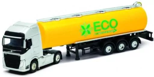 WELLY Ciężarówka z cysterną 1:64 VOLVO OIL TANKER 58017 - tantis.pl