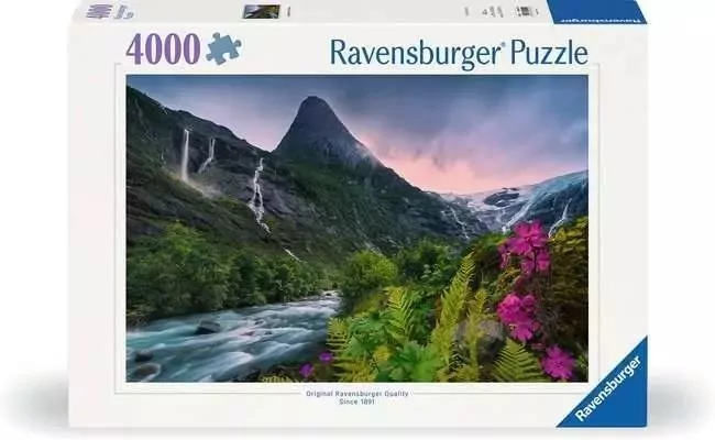 Puzzle 4000 Górski potok - tantis.pl