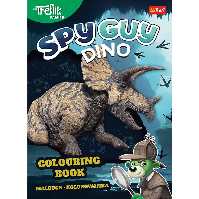 Spy Guy. Kolorowanka TREFL - tantis.pl