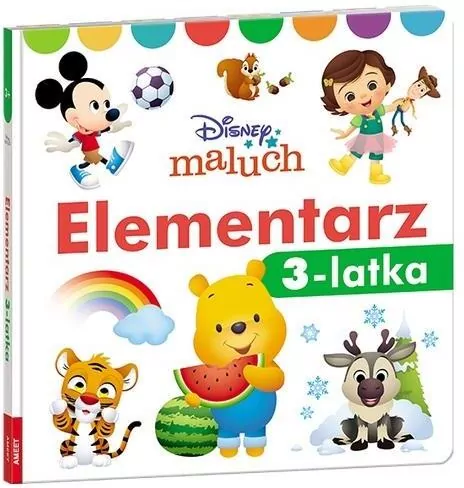 Elementarz 3-latka. Disney maluch - tantis.pl
