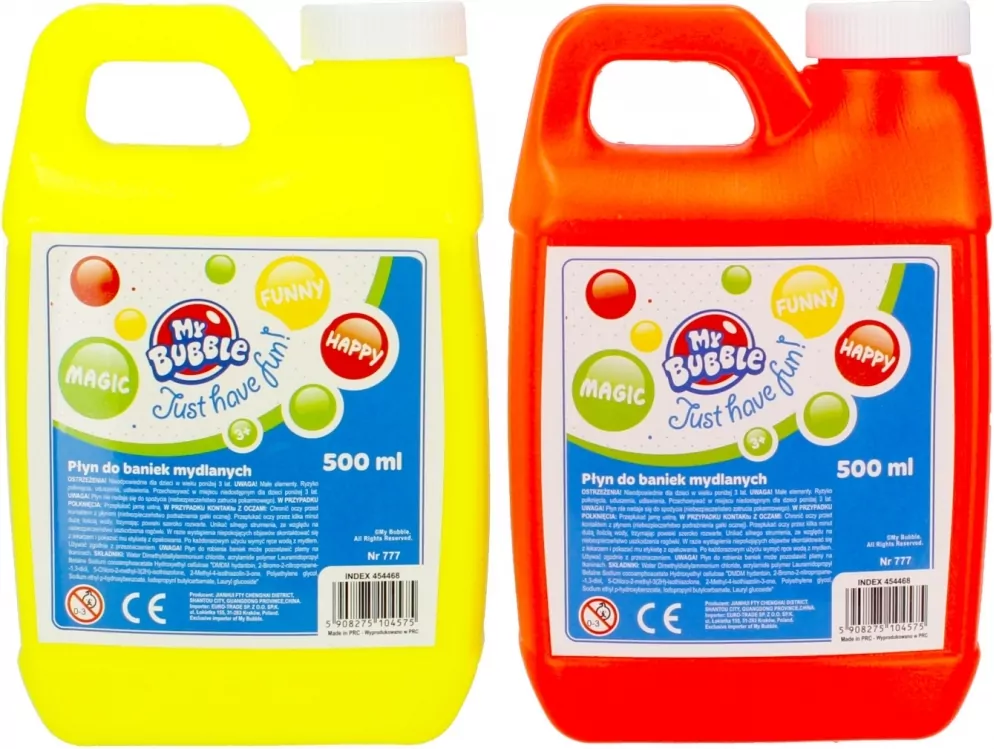 Płyn do baniek My Bubble 500ml 1 szt. mix - tantis.pl