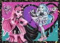 Puzzle 4w1 Elektryzujący dzień Monster High TREFL - tantis.pl