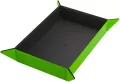 Gamegenic: Magnetic Dice Tray - Rectangular - Black/Green - tantis.pl