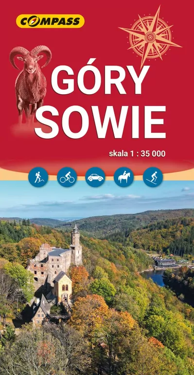 Mapa Turystyczna - Góry Sowie 1:35000 - tantis.pl