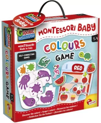 Montessori Baby. Gra z kolorami