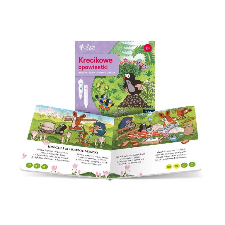 Krecikowe opowiastki. Czytaj z Albikiem - tantis.pl