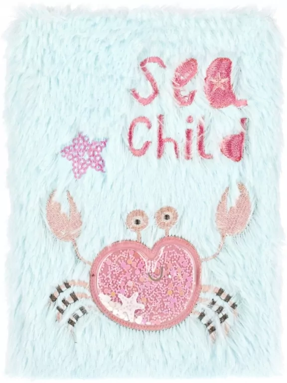Notes pluszowy A5 Krab - tantis.pl