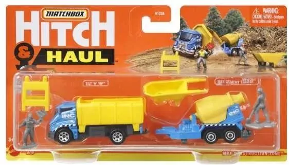 Matchbox. Samochód z przyczepą i akcesoriami - tantis.pl
