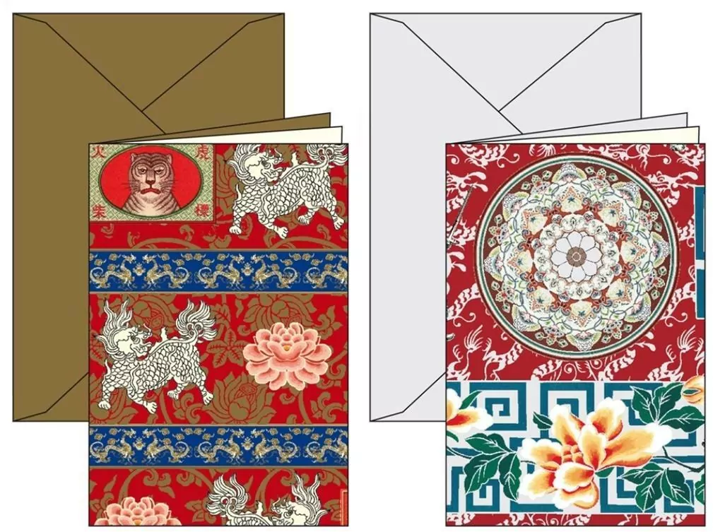 Karnet z kopertą 11,5x17cm Chinese - tantis.pl