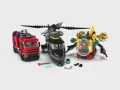 LEGO® City. Zestaw z helikopterem, wozem strażackim i łodzią podwodną 60462 - tantis.pl