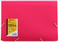 Teczka z przegródkami A4 PP-104. Różowa - tantis.pl