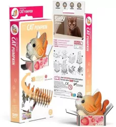 Kotek Pumpkin Eugy. Eko układanka 3D