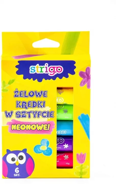 Kredki żelowe. Neonowe - tantis.pl