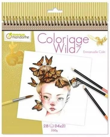 Kolorowanki Wild - Emmanuelle Colin - tantis.pl