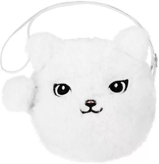 Torebka na ramię pluszowa. Kotek - tantis.pl