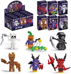 Klocki halloween potwór 30el MIX