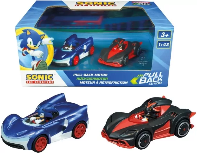 Carrera. Zestaw Team Sonic Racing Sonic, Shadow - tantis.pl
