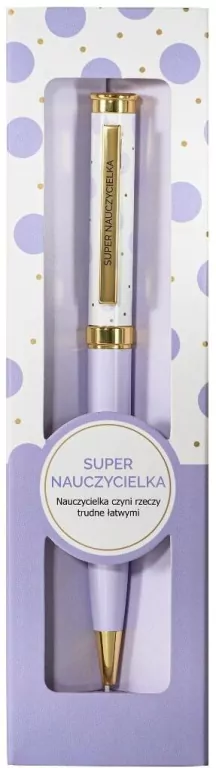 Długopis prezentowy Super Nauczycielka - tantis.pl