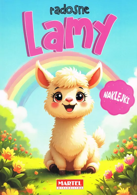 Radosne lamy. Kolorowanka z naklejkami - tantis.pl