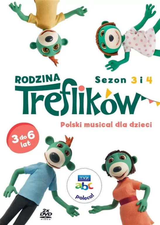 Rodzina Treflików. Sezon 3-4 (2 DVD) - tantis.pl