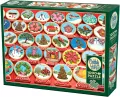 Puzzle 1000 Ciasteczka w kształcie śnieżnej kuli - tantis.pl