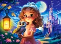 Puzzle 70 Princess with Owl CASTOR - tantis.pl