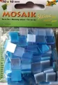 Mozaika kamyczki 10x10mm niebieska - tantis.pl