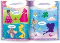Mattel Barbie Dreamtopia. 100 brokatowych naklejek - tantis.pl
