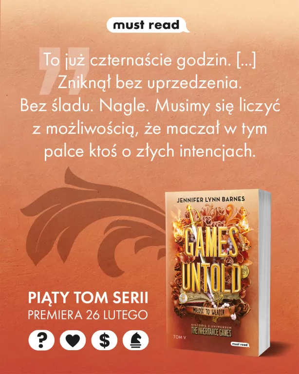 Games Untold. The Inheritance Games. Tom 5 - tantis.pl